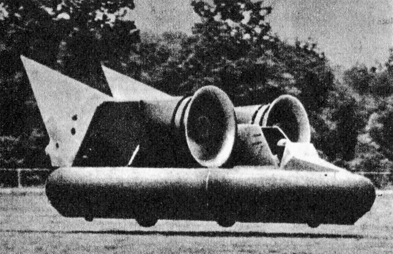 Illustration for article titled 31 Levitating Vehicles From the Dawn of the Hovercraft